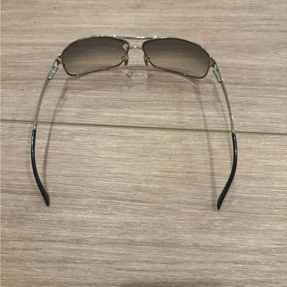 RAY-BAN RB3343 003/32 60-12 2N CHROME GRADIENT FLEX HINGES WRAPS SUNGLASSES - Picture 5 of 8